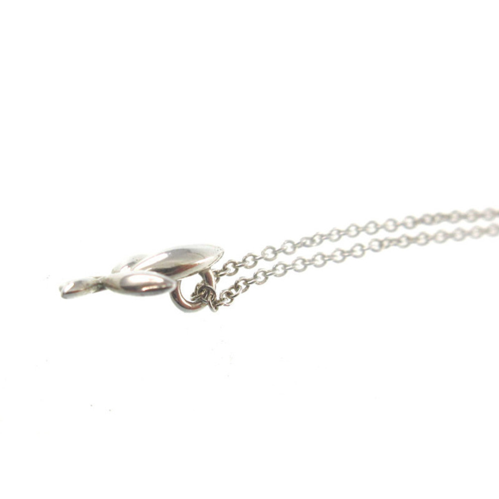 TIFFANY Co Olive Leaf Necklace Pendant Silver Accessories Jewelry Kantei kyoku
